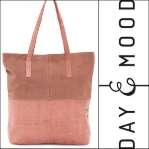 📢SALE📢Day & Mood | leather Cindy Tote in pink |